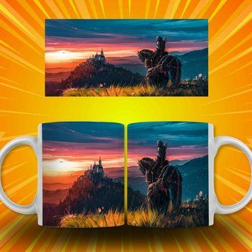 Кружка The Witcher Кружка с Геральт из игры The Witcher AN05467 фото