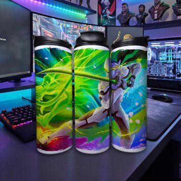 Чашка Overwatch Термочашка для гарячих та холодних напоїв з Генджі з гри Overwatch TL0864 фото