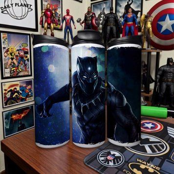 Чашка Marvel Термочашка для гарячих та холодних напоїв з Чорною Пантерою з фільмів Marvel TL0701 фото
