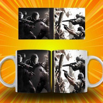 Кружка Tom Clancy's Rainbow Six Siege Кружка с Tom Clancy's Rainbow Six Siege AN05370 фото