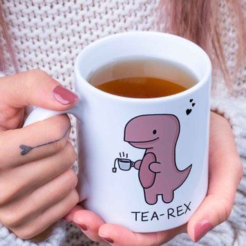 Чашка Для Подруги Чашка з написом "Tea-Rex" 01226 фото