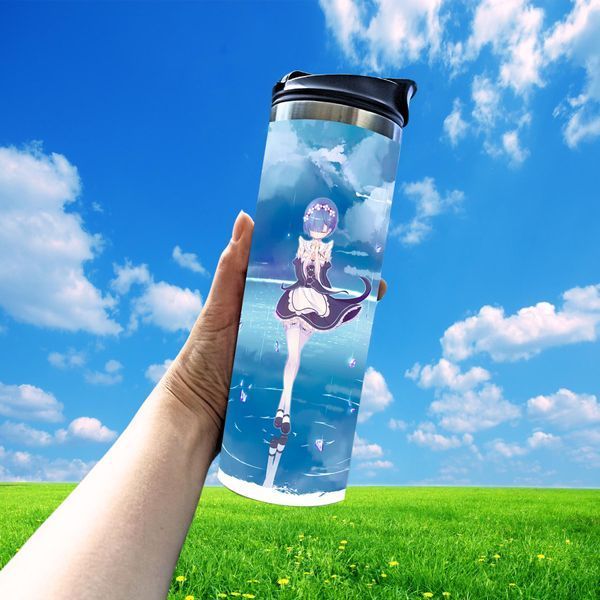Кружка Аниме Термокружка для холодных и гарячих напитков с аниме "Re:Zero. Жизнь с нуля в альтернативном мире" TL0100 фото