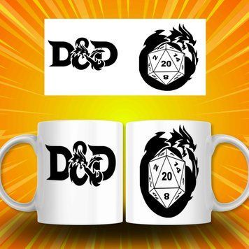 Чашка Dungeons & Dragons Чашка з Dungeons & Dragons AN05477 фото