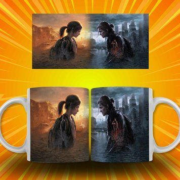 Чашка The Last of Us Чашка з Еллі, Еббі з гри The Last of Us AN05478 фото