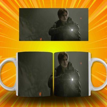 Кружка Resident Evil Кружка с Леон С. Кеннеди из игры Resident Evil AN05490 фото