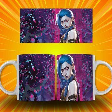 Кружка League of Legends Кружка с Джинкс из игры League of Legends AN05391 фото