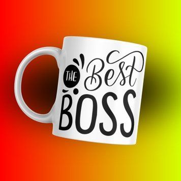 Чашка Для Керівника Чашка для керівника з написом "The best Boss" 1N111 фото