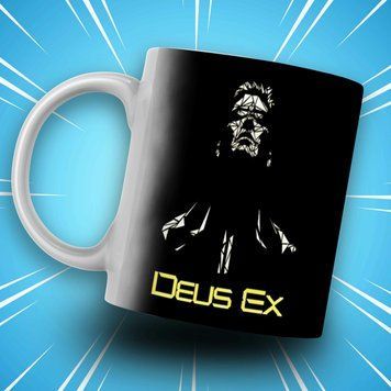 Кружка Deus Ex Кружка с Адам Дженсен из игры Deus Ex AN05343 фото