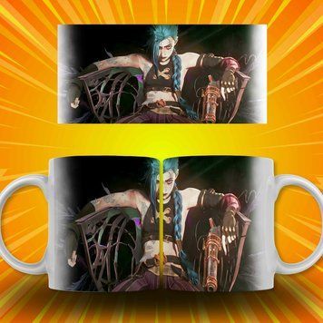 Кружка League of Legends Кружка с Джинкс из игры League of Legends AN05393 фото