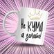 Кружка Для Кумовей Кружка с надписью "Не кума а золото" 1N029 фото 1