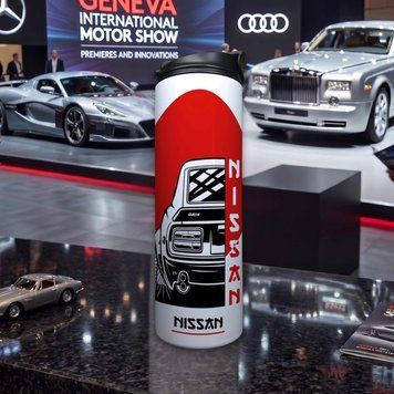 Чашка Водіям Термочашка для гарячих та холодних напоїв з емблемою Nissan 240Z TL0361 фото