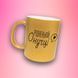 Кружка Для Внучки Кружка глиттер с надписью "Рідненькій онучці" GLT1018 фото 1