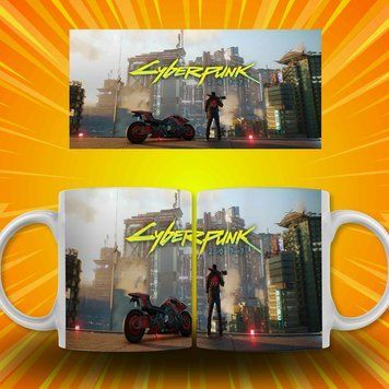 Чашка Cyberpunk 2077 Чашка з Cyberpunk 2077 AN05447 фото