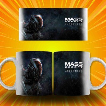 Кружка Mass Effect Кружка с Скотт Райдер из игры Mass Effect: Andromeda AN05498 фото