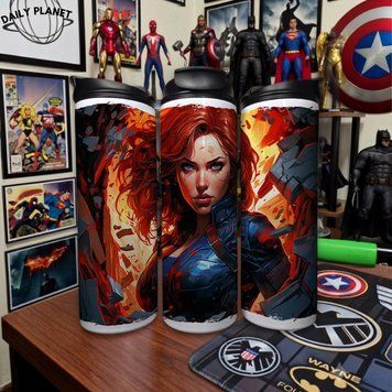 Чашка Marvel Термочашка для гарячих та холодних напоїв з Чорною Вдовою з фільму Marvel TL0727 фото