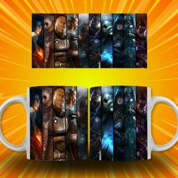 Кружка Mass Effect Кружка с Mass Effect 2 AN05500 фото