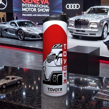 Чашка Водіям Термочашка для гарячих та холодних напоїв з емблемою Toyota TL0350 фото