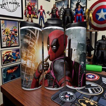 Чашка Marvel Термочашка для гарячих та холодних напоїв з Дедпулом з фільму Marvel TL0681 фото