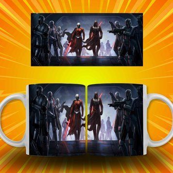 Кружка Star Wars Кружка с Дарт Малак, Дарт Реван из игры Star Wars: Knights of the Old Republic AN05503 фото