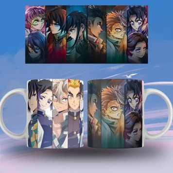 Чашка Клинок який знищує демонів Чашка з аніме Клинок який знищує демонів AN00410 фото