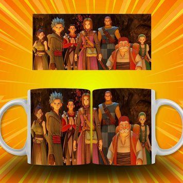 Кружка Dragon Quest Кружка с Dragon Quest XI: Echoes of an Elusive Age AN05507 фото
