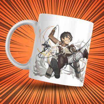 Чашка Аніме Чашка з Ерен Єгер з аніме "Атака Титанів" AN0032 фото